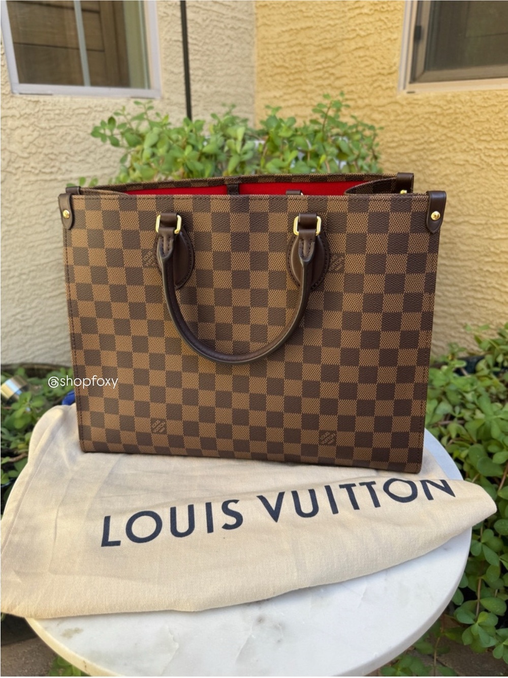 Louis Vuitton Damier Ebene OnTheGo MM